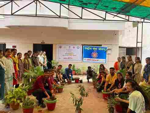 Annie Besant College Indore Green Initiative photo 8